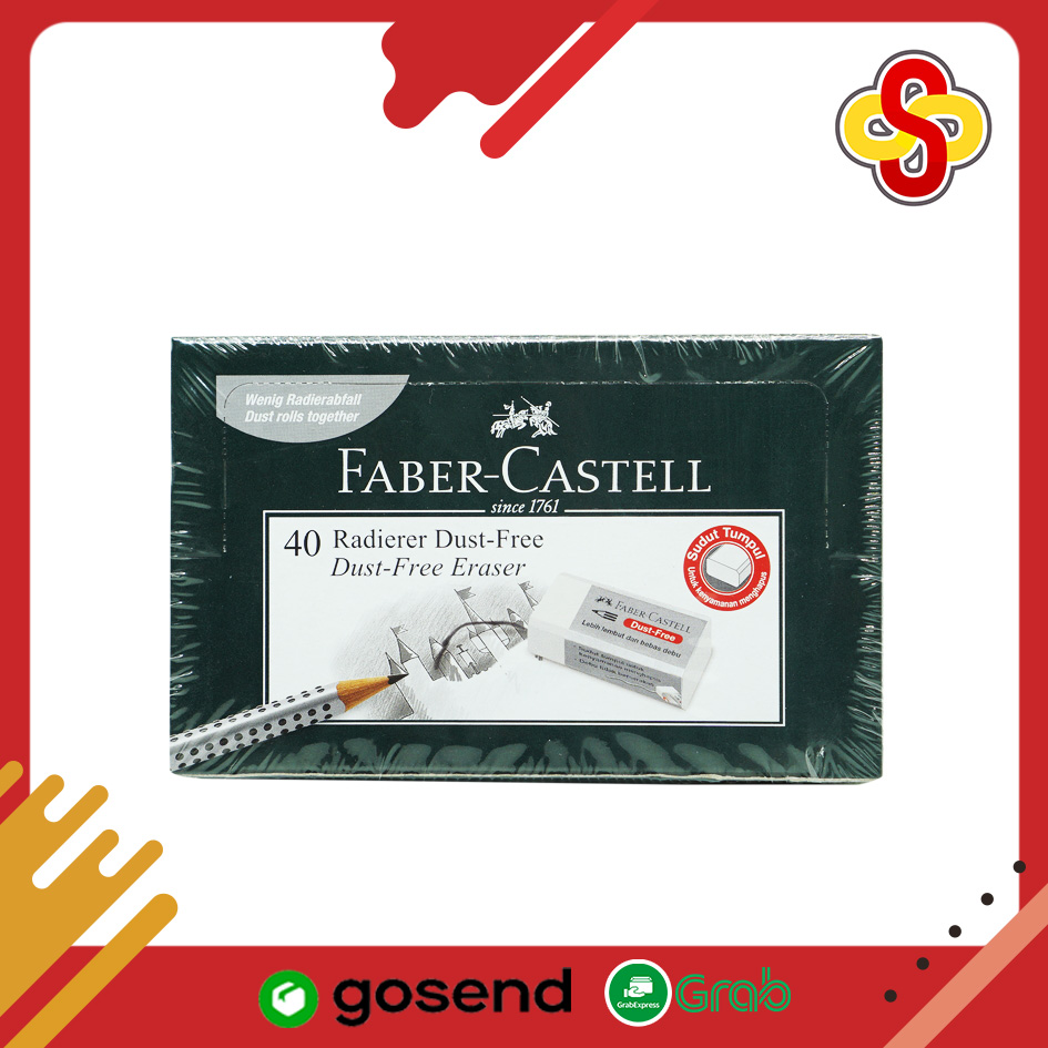 penghapus faber castell